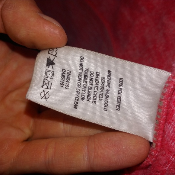 Calvin Klein Pink Fleece Women's Medium - Picture 5 of 5